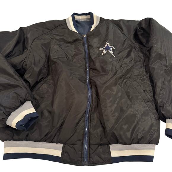 Vintage Chalkline Dallas Cowboys Reversible Jacket - Size 2XL - Picture 3 of 9